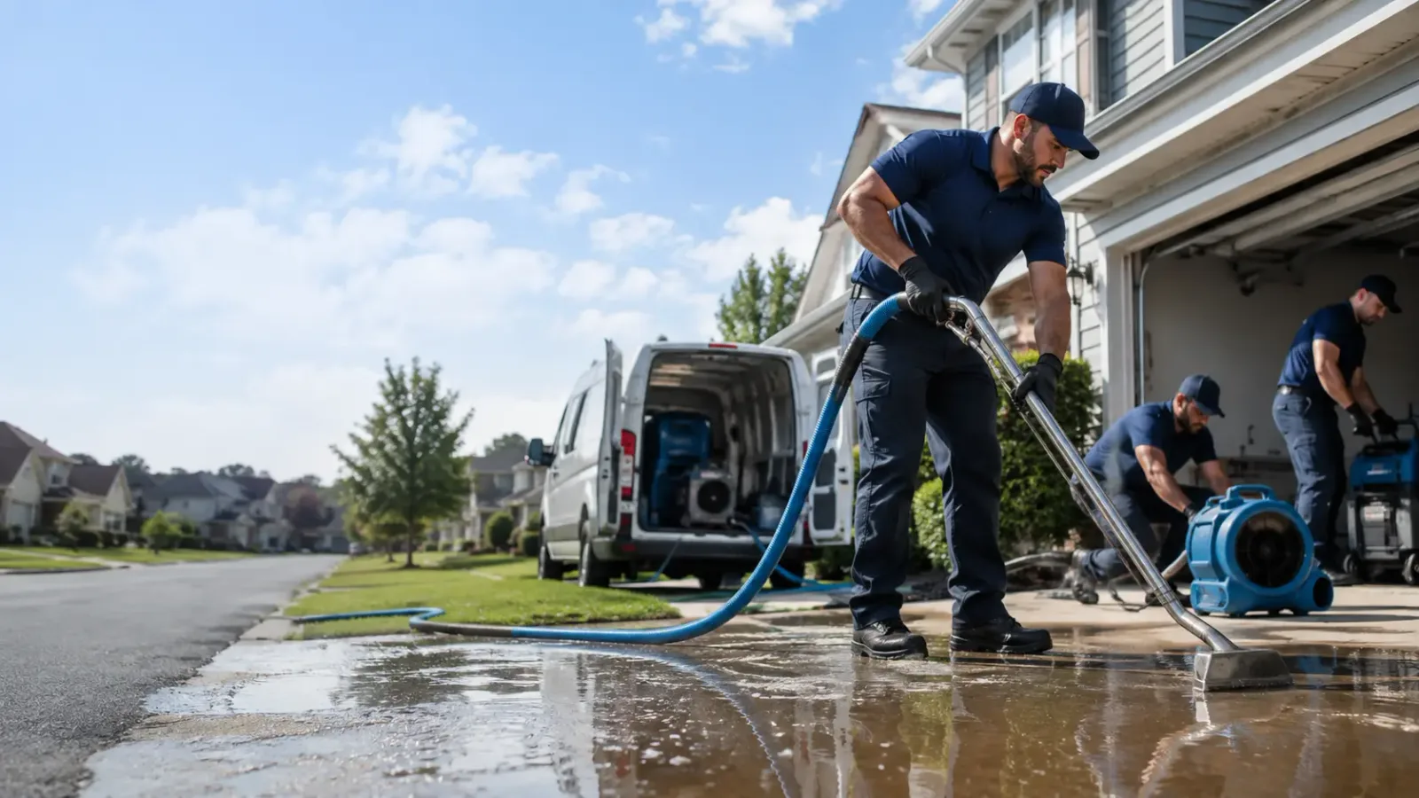 Flood Damage Restoration in Dodge, ND